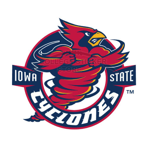 Design Iowa State Cyclones Iron-on Transfers (Wall Stickers)NO.4661